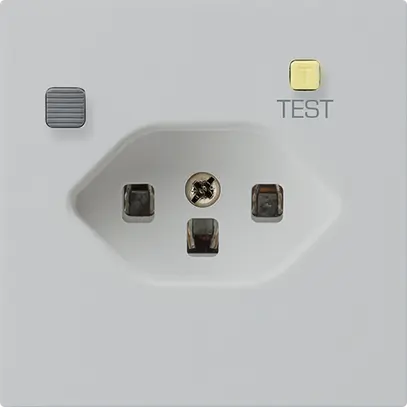 Presa kallysto A T23 FI 30mA grigio chiaro 