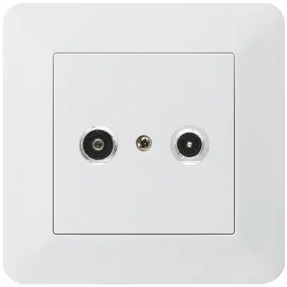 UP-Antennendose kallysto.trend R/TV 19dB 2GHz weiss 