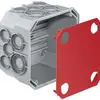 UP-Abzweigdose HSB Grösse 2 115×115×75mm GDP bei 850°C halogenfrei 