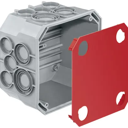 Boîte de dérivation ENC HSB grandeur 2 115×115×75mm TFC à 850°C sans halogène 