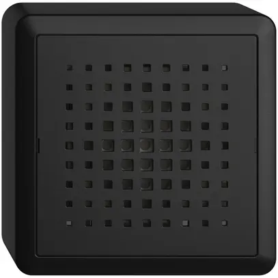 Carillon AP EDIZIOdue 230VAC noir électronique 