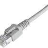 Cavo patch RJ45 Dätwyler 7702 4P, cat.6A (IEC) S/FTP LSZH, grigio, 1m 
