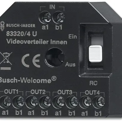 Distributore video INS ABB-Welcome interna 