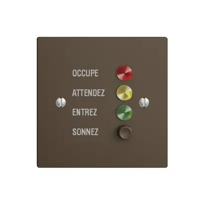 Station de porte EDIZIOdue coffee pour signaux d'appel 