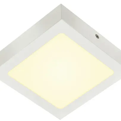 Plafoniera/lpda a muro LED SLV SENSER 18 SQUARE 12W 880lm 3000K 165×165×35mm bi 