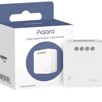 Actionneur-commutateur RF INC Aqara T1 SSM-U02 1-canal 3-fils 250V/5A Zigbee 