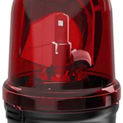 Lampada rotante LED WERMA 885 115…230VAC montaggio a pavimento rosso 