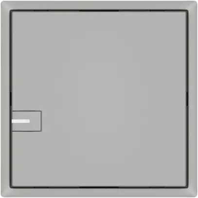 Poussoir KNX RGB EDIZIO.liv SNAPFIX® capteur temp.RGB-LED 1× comm.1T grc 