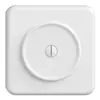 Obturateur ENC Feller STANDARDdue QMI alésage Ø58mm blanc 
