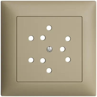 Kit frontale EDIZIOdue sand 88×88mm 3×T12 