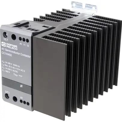 Contacteur semi-conducteur ComatReleco CC1H450, 24…230VUC, max. 50A/24…480VAC 