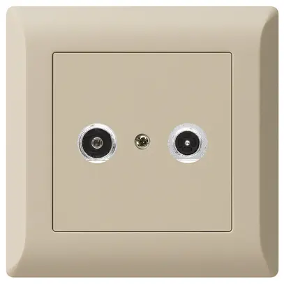 Prise antenne ENC kallysto.line R/TV 23dB 2GHz beige 