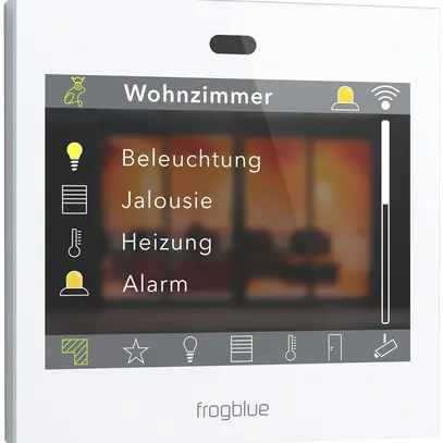 Écran tactile 3.5" ENC frogblue frogDisplay V2, bluetooth/WLAN, 230V 2 entrées 