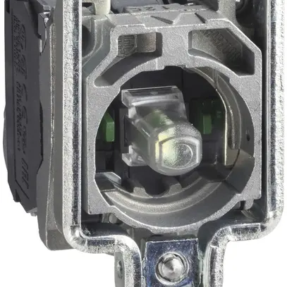 Parte inferiore per pulsante luminoso Schneider Electric 1Ch+1R 230V bianco 