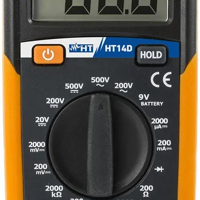 Digital-Multimeter Optec 500VACDC 200mA CAT III 300V 