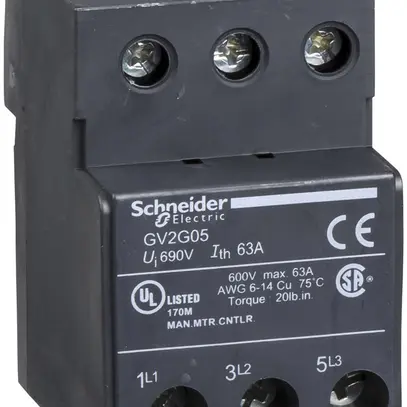 Bloc de raccordement Schneider Electric GV2G05 