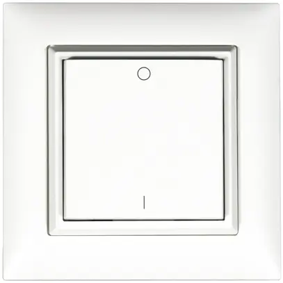 Pulsante RF AP ALADIN EnOcean EDIZIOdue, 1-volta, bianco, I/0 