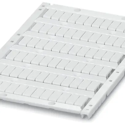 Carta di marcaggio UCT-TM 5 bianco per morsetti 4.6×10.5mm 