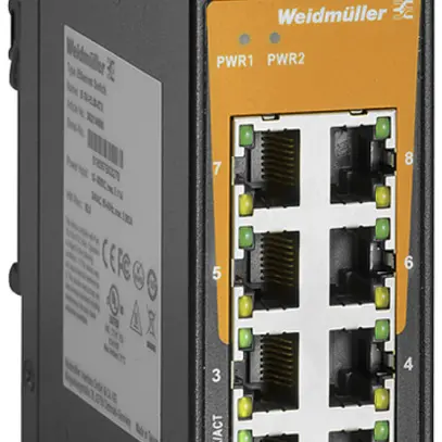 Switch WM IE-SW-EL08-8TX, 8×RJ45 FE unmanaged 
