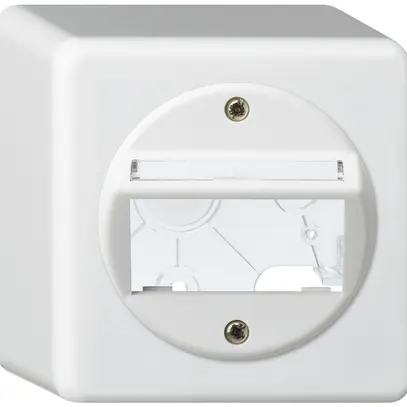 Kit di mont.AP per 1 M3 modulo multimedia basico bianco 