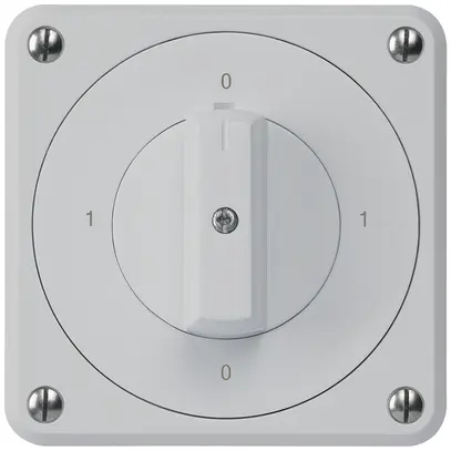 Interruttore rotativo INC robusto IP55 schema 0/3P grigio 