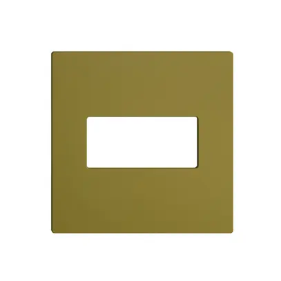 Kit frontal EDIZIOdue F pour détecteur de mouvement pirios 180 R eco, olive 