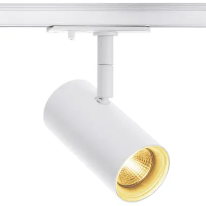 Proiettore LED SLV NOBLO SPOT TRACK 7.5W 620lm 2700K 36° adatta.1-fase bianco 