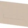 Paroi de fermeture/intermédiaire Weidmüller ZAP/TW ZDU16 82.2×43.4mm beige 
