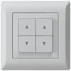 Pulsante per tapparelle INC kallysto.line grigio chiaro con 4 tasti 