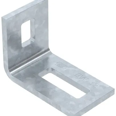 Équerre de fixation Bettermann BW 12 FT 70×50×40mm zingué à chaud par immersion 