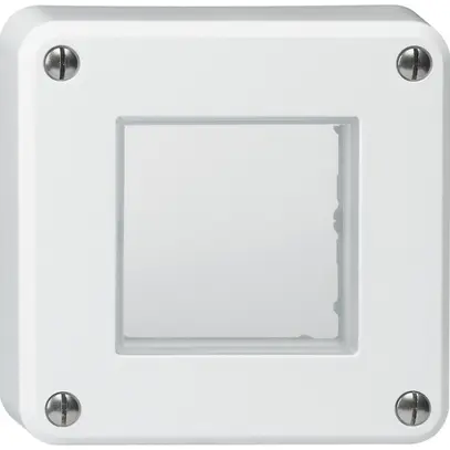 Parte superiore robusto per apparecchi Systo/KNX, bianco, IP55 