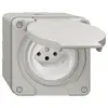 Presa NAP NEVO, 1×T13, IP21, grigio chiaro 