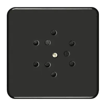 UP-Deckplatte FH 3×T12/1 schwarz 