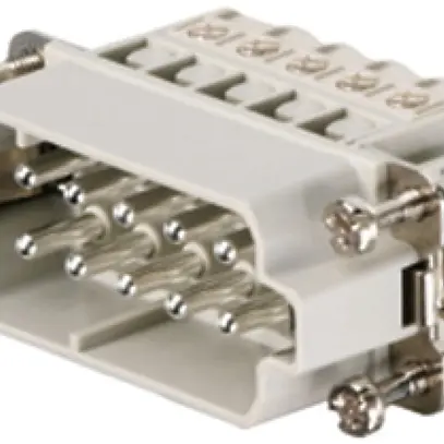 Stifteinsatz Weidmüller HDC HA 250V 16A 10L Schraubanschluss Gr.2 