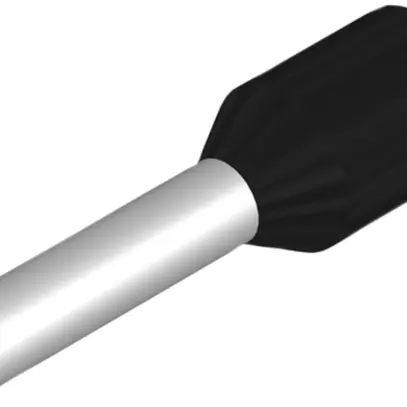 Embout de câble Weidmüller H isolé 1.5mm² 8mm noir DIN en vrac 