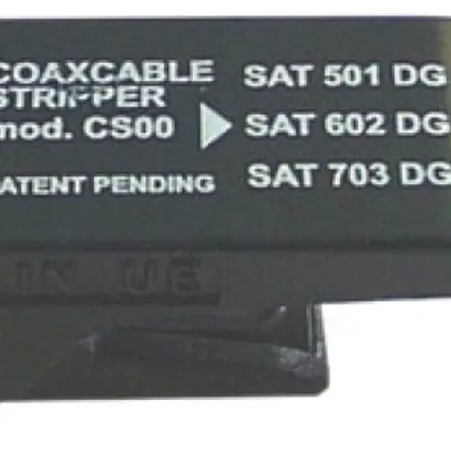 Outil à dénuder CS00 pour câbles coaxiaux 