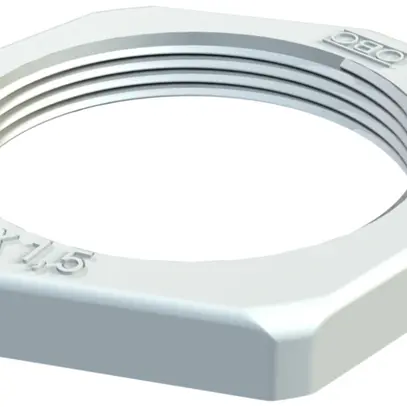 Gegenmutter Bettermann PA M20 6-kant hellgrau halogenfrei 