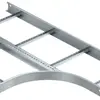 Raccordo T Bettermann per scala portacavi 60×500mm acciaio zincato in continuo 