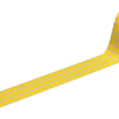 Rouleau d'étiquett.WAGO 9×15mm jaune 3000 pcs/bobine 