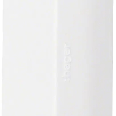 Embout de fermeture tehalit LFW 2075, blanc trafic 