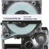 Cassette d'étiquettes Panduit MP, bande continue, 24×7000mm noir sur blanc 