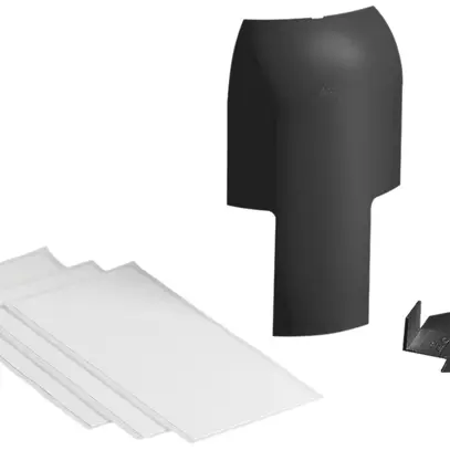 Anschlussstück Hager für SL20055 schwarz 