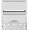 Panello Media ABB, con 3 file DIN, altezza 1, 5 file per distributore vuoto 