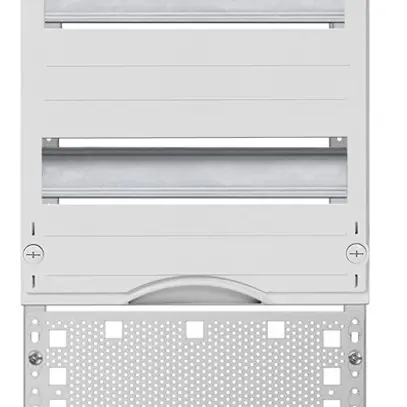 Panello Media ABB, con 3 file DIN, altezza 1, 5 file per distributore vuoto 
