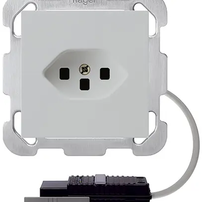 Prise INC T23 kallysto gris clair adapt. câble rond 5P L3&boîte G2704 