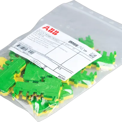 Morsetto d.protezione ABB SMISSLINE TP p.zoccolo supplementare 10mm²verde/giallo 