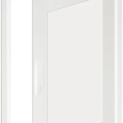 Cadre avec porte Hager univers 603×853×12mm IP30 blanc pur pour FW52U 