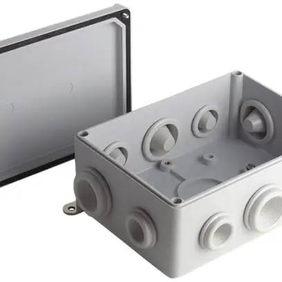 Boîte de dérivation Woertz 5×35mm² gris 