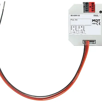Modulo ingresso/uscita KNX INS MDT BE-02001.02 2-can contatti a potenziale zero 
