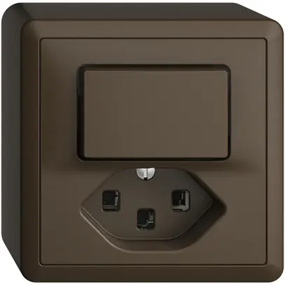 Combinazione AP 3/1L+T23 16A EDIZIOdue coffee 